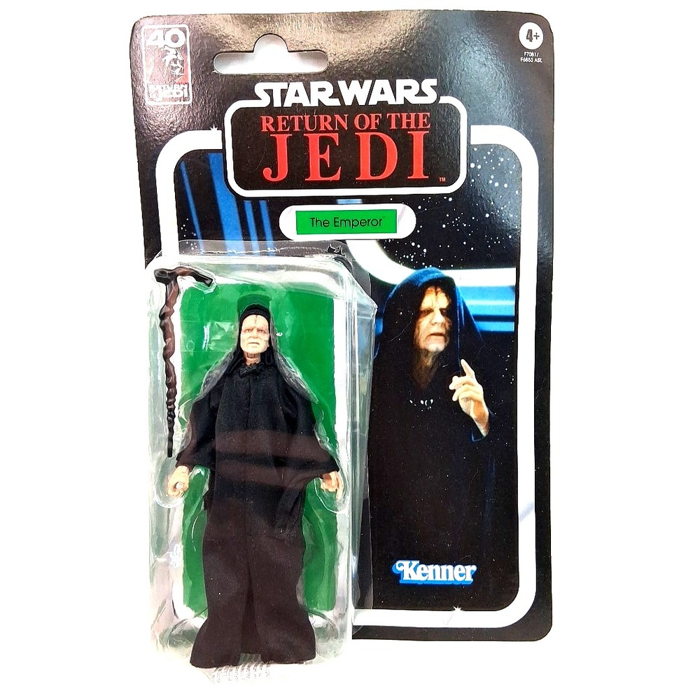 Star Wars Black Series 6 in 40th Anniversary 2023 ROTJ The Emperor Palpatine New